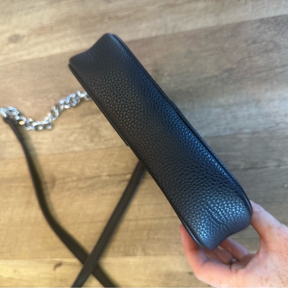 Michael Kors Pebbled Leather Oval Camera Crossbody Bag - Picture 5 of 9